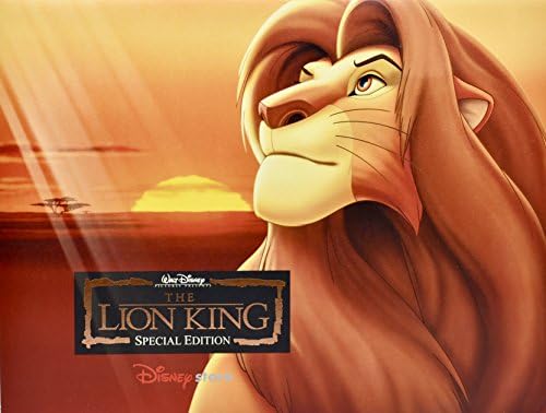 disney lion king lithograph value