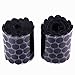 Self Adhesive Dots, Strong Adhesive 1200pcs(600 Pairs) 0.59 inch Diameter Sticky Back Hook Nylon, Loop Strips with Waterproof Sticky Glue Tapes for Classroom, Office, Home(Black)