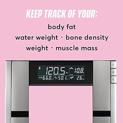 Vanity Planet Work It Digital Scale And Body Analyzer Tracks Body Fat Weight Muscle Bone Mass Water Weight 330 Pound Capacity Buy Online At Best Price In Uae Amazon Ae