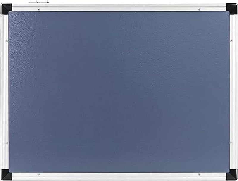 Tableau Blanc Magnétique Avec Cadre en Aluminium, Porte-Stylos, 6 Aimants, 1 Gomme et 2 Marqueurs Pour une Utilisation au Bureau et à la Maison, Mural, Effaçable à Sec, 60 x 45cm