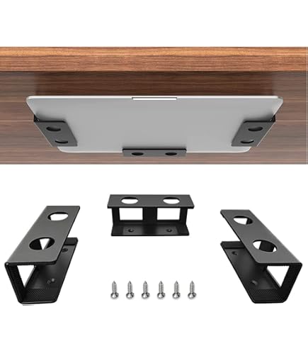 ELETIUO Desk Stand For Mac Mini M4/M4 Pro – Silicone Stand With Cooling & Easy Button Access - View #8