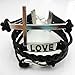 Doinshop Vintage Cross Bracelet Braid Wrist Bangle Adjustable Infinity Cuff Jewelry