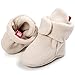 FANTINY Newborn Baby Cozy Fleece Booties with Non Skid Bottom
