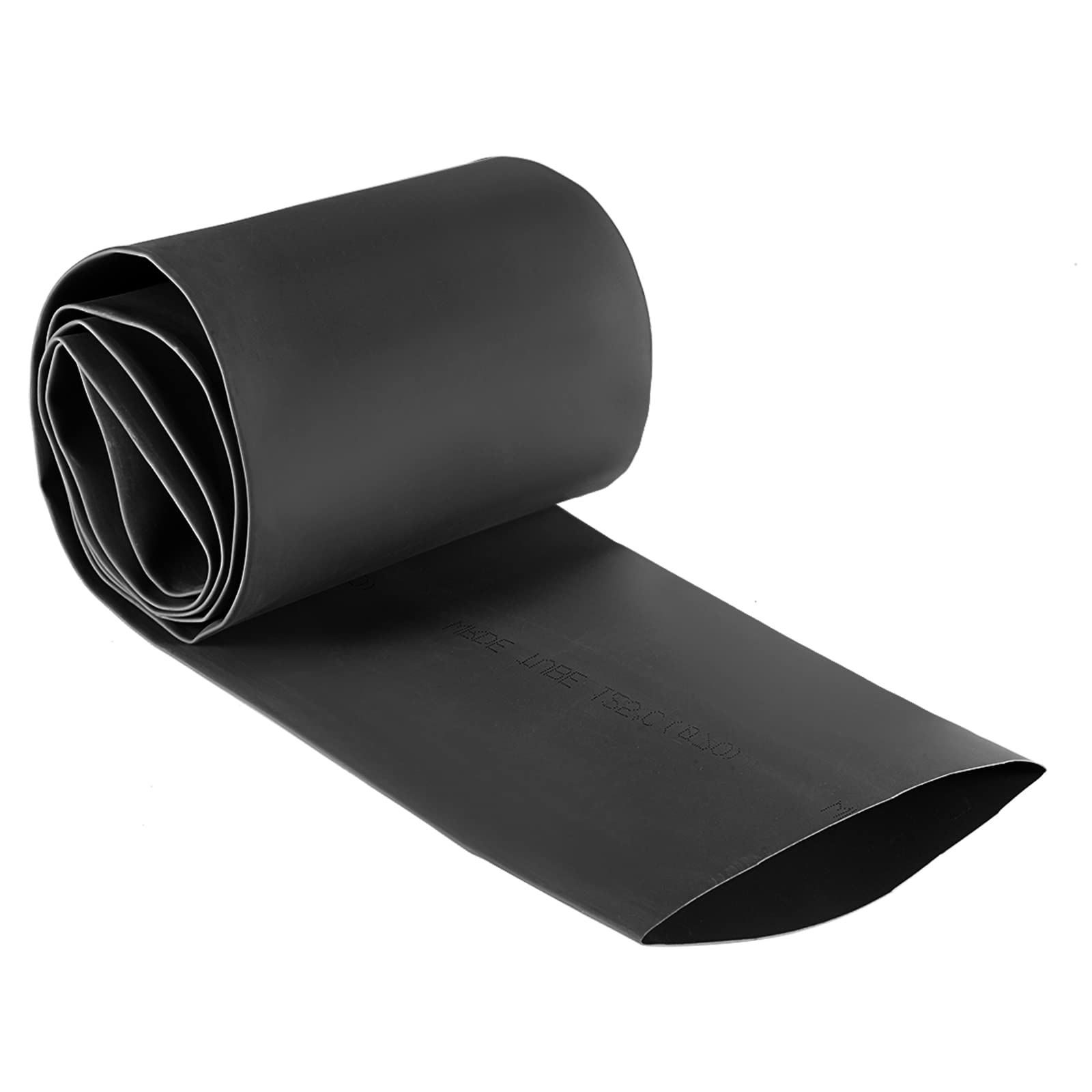 Rebower Heat Shrink Tubing 2:1 Cable Sleeving Tube Wrap, [for Electric Insulation Protection] - 70mm Dia/3.3ft/Black