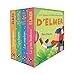 La mini-bibliothèque d'Elmer : Coffret en 4 volumes : Les couleurs ; Les formes ; Les nombres ; Le by