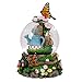 Elanze Designs Butterfly 100MM Resin Stone 3D Musical Water Globe Plays Tune in The Garden