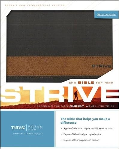 Strive: The Bible For Men (Tniv): Zondervan: 9780310921035: Amazon.com:  Books