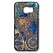 Vintage Retro Mandala Aztec Pattern Theme Samsung Galaxy S6 Case PC Material Black