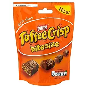 Nestle Toffee Crisp Bitesize 120g - Pack of 2