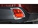 YUZHONGTIAN Rear Tail Fog Light Covers Trim ABS Chrome for Toyota Highlander 2014 2015 2016