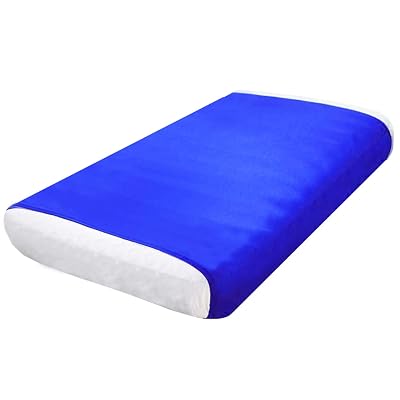 Ntomtuex Sensory Bed Sheet for Compression Reduced Pressure Weighted Blanket to Keep Nice Sleeping Comfortable with Light Breathable Polyester, Blue, 54"x60"