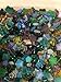 Pressed Czech Glass Mixed Star Beads Shapes Sizes and Colors by ModeBeads. (Star) 1/2 Pound Bag.
