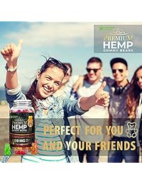 Gummies de cáñamo natural de 3000 MG – 50 MG por frutalidad con extracto de cáñamo de...