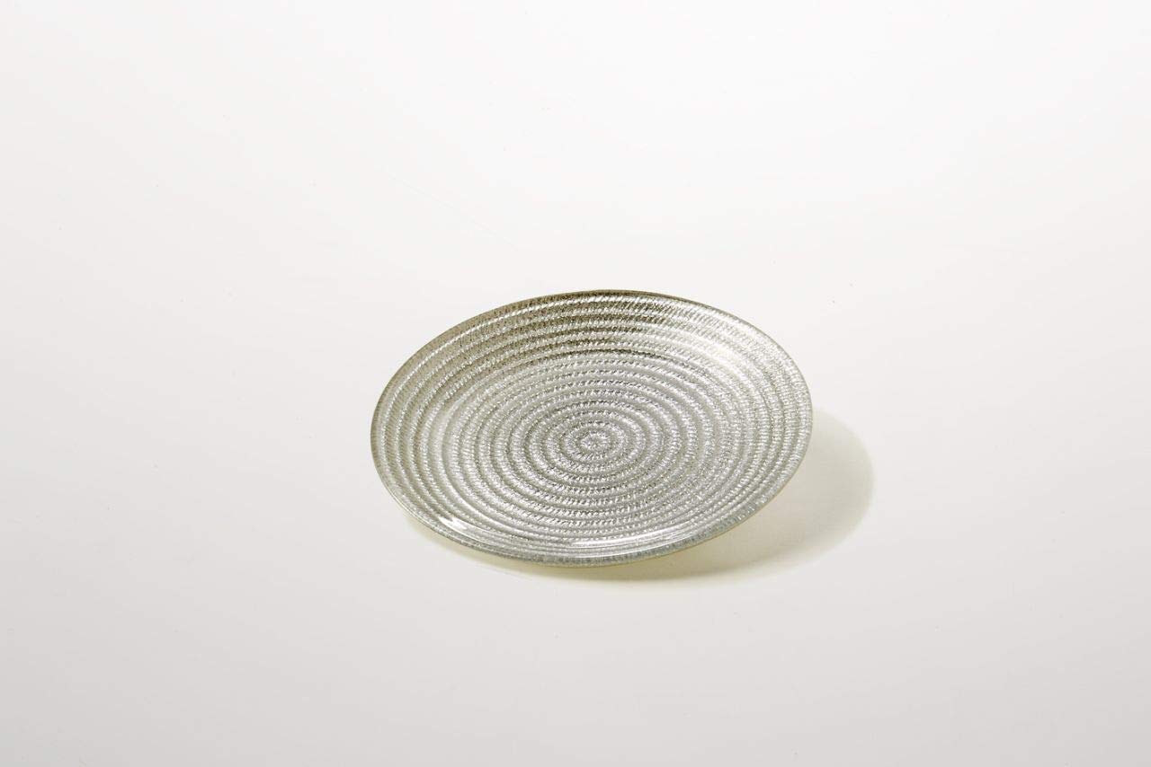 Ten Pastry Plate in Glass cod.7200534P cm diam.16 by Varotto & Co.