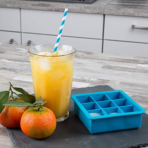 3 Sets Levivo Silikon Eiswürfelform Set in 4 Größen & Motiven, Antihaft Eiswürfelbehälter, Eiswürfelbereiter Semi… – Bild 6