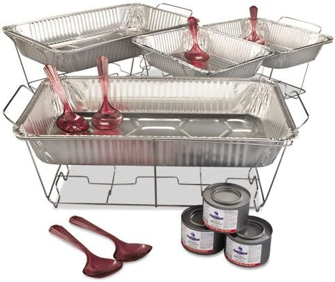 MPICR03121 Kingsmen 24-Piece Chafing Rack Kit