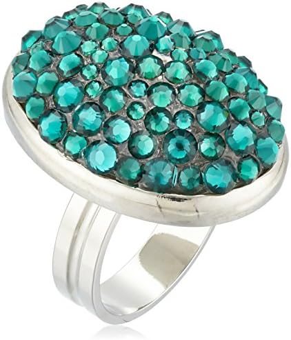 TARINA TARANTINO Pave Mod Ring, Size 7.5-8.5