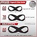 SERIOUS STEEL FITNESS Red Figure 8 Lifting Straps | Deadlift & Strongman Axle Straps - 3 Sizes