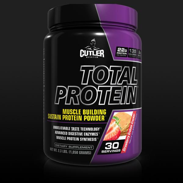 Cutler Nutrition Total Protein Muscle Building Sustain