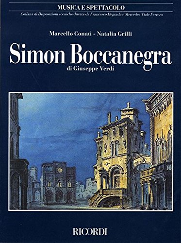 Simon Boccanegra Verdi Cloth Collana Di Disposizioni Sceniche