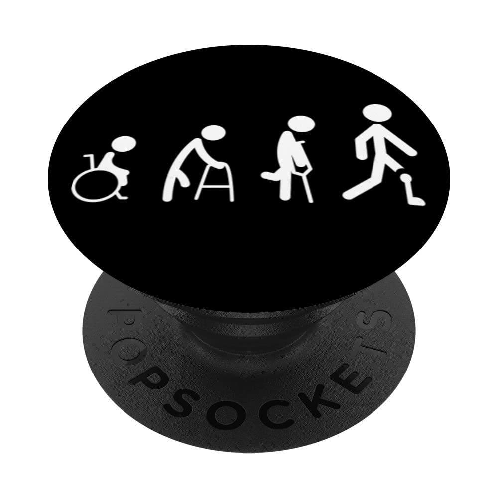 Evolution Amputation Amputee PopSockets Swappable PopGrip