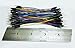 Aketek Male to Male Solderless Flexible Breadboard Jumper Cable Wires 100pcs for Arduino