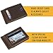 Rachiba Leather Bifold Wallet With Money Clip–Light-Brown Genuine Leather Wallet