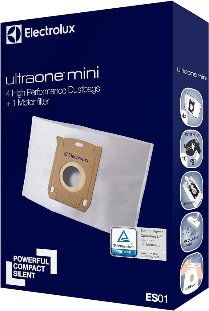 Electrolux ES01 - Bags for Ultraone Mini , 4 bags + 1 motor filter