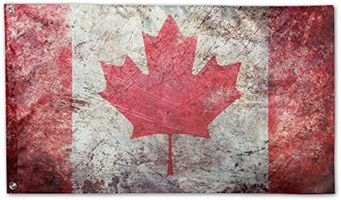 Canada Deluxe Flag, 3 X 5', Multicolor.