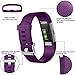 Maledan Replacement Bands Compatible for Fitbit Charge 2, Classic Accessories Sport Band Wristbands for Women Men, 8-Pack, Small