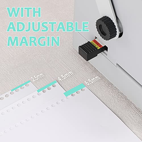 OFFNOVA Im·Pulse Spiral Coil Binding Machine, Manual Round Hole Punch