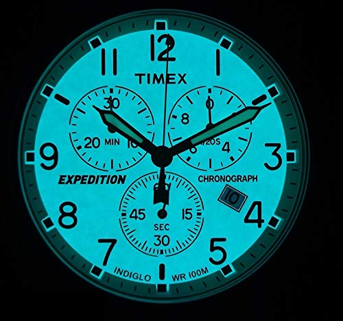 Timex Reloj Cronógrafo para Hombre de Cuarzo con Correa en Cuero TW4B09000 - Imagen 8