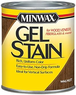 Minwax 66060000 Gel Stain , quart, Walnut