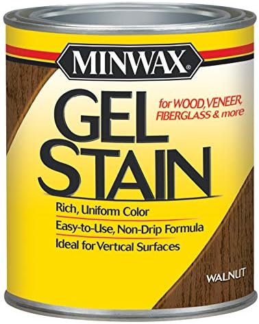 Minwax 66060000 Gel Stain , quart, Walnut