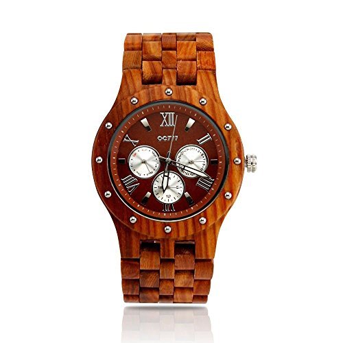 mens wooden watch review