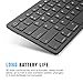SPARIN Bluetooth Keyboard for iPad Mini 6/iPad 9th/iPad Pro 12.9 / iPad Pro 11, Wireless Keyboard for iPad 10.2 Inch/iPad 8th/ iPad Air 4 and Other iPads/iPhones, Black