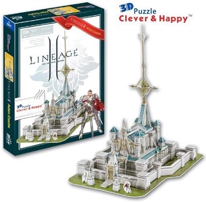 3d puzzle clever and happy