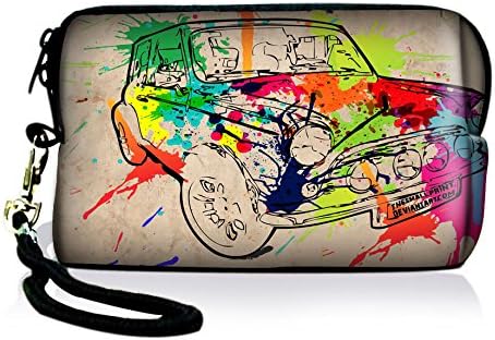 MySleeveDesign Digital Camera Case Bag - SEVERAL DESIGNS - (for Canon, Fuji, Sony, Panasonic, Samsung, Nikon, Pentax, Lumix, Kodak, Olympus & all other Digital Compact Cameras)