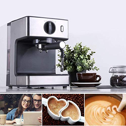 GNLIAN HUAHUA Kaffeemaschine. Italienische Kaffeemaschine Halbautomatische Startseite Volltemperaturdampfpumpe Druck… – Bild 3
