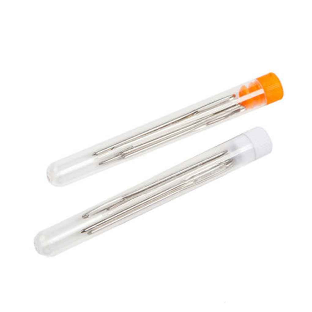 9PCS Agujas de Coser de Mano Grande del Ojo la Mano de Blunt Aguja de