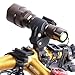 oenbopo Universal Bike Bicycle LED Light Flashlight Torch Lamp Mount Clamp Stand Holder