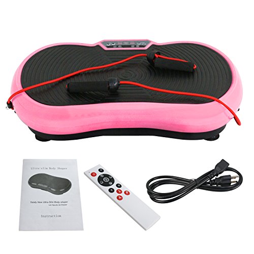 Nova Microdermabrasion Crazy Fit Full Body Vibration Platform Massage Machine Workout Trainer with Bluetooth Music Connection