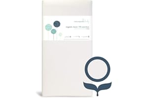 Naturepedic Organic Baby Crib Mattress - Classic 144 Coil 2-Stage Infant & Toddler Mattress - Waterproof Baby Bed Mattress for Crib - Non-Toxic Standard