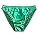 Kepblom Women Shiny Metallic Panty Briefs High Cut Ballet Dance Underwear Shorts