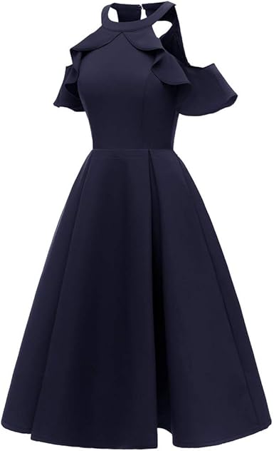 cold shoulder party dress