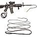 IdealHouse 2 Pack Gun Bore Snake Gun Maintenance Barrel Cleaner Tools .17 .22 Cal .308 .380 9mm .270 7mm Caliber 12GA Rifle Pistol Shotgun Cleaning (Choose More Calibers)