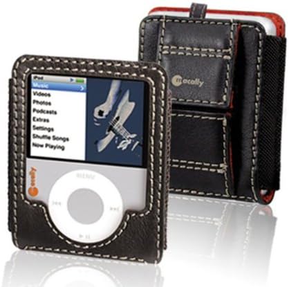 Macally Leather Case for iPod nano 3G 