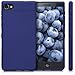 kwmobile Chic TPU Silicone Case for The BlackBerry Motion in Metallic Blue
