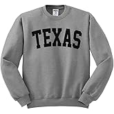 TeesAndTankYou Texas State College Style Sweatshirt Unisex