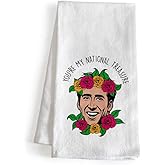 MAINEVENT You are My National Treasure Funny Kitchen Towel, Hilarious Dish Towel